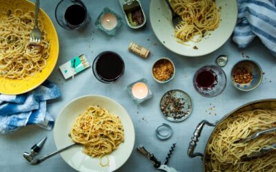 Spaghetti with Anchovies & Breadcrumbs