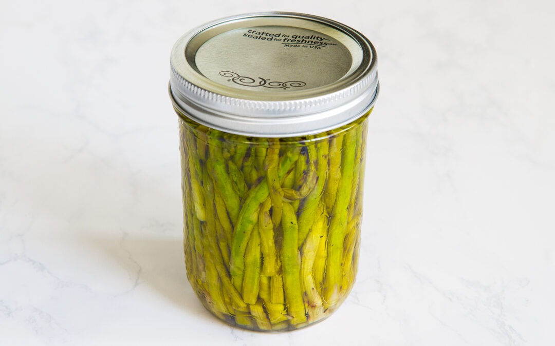 Preserved Grilled Asparagus